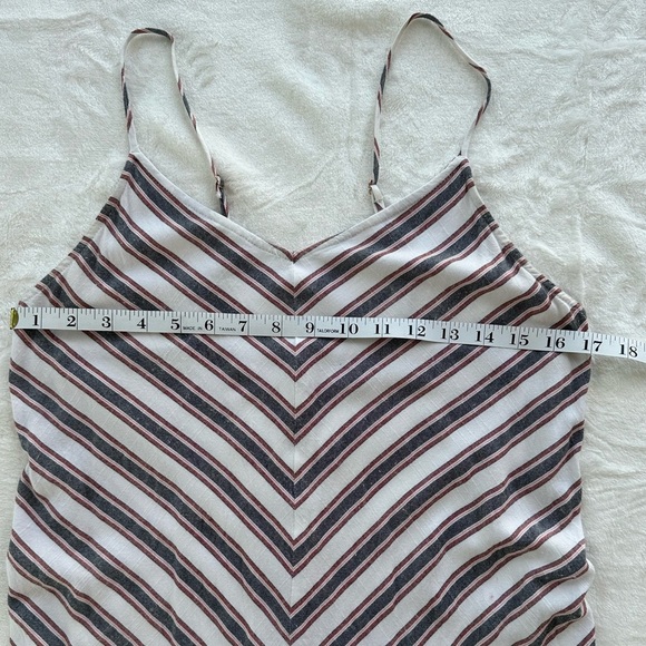 🌴 Volcom Striped Beach Mini Dress, Size M - Picture 5 of 10